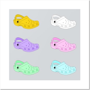 Assortment of Crocs Posters and Art